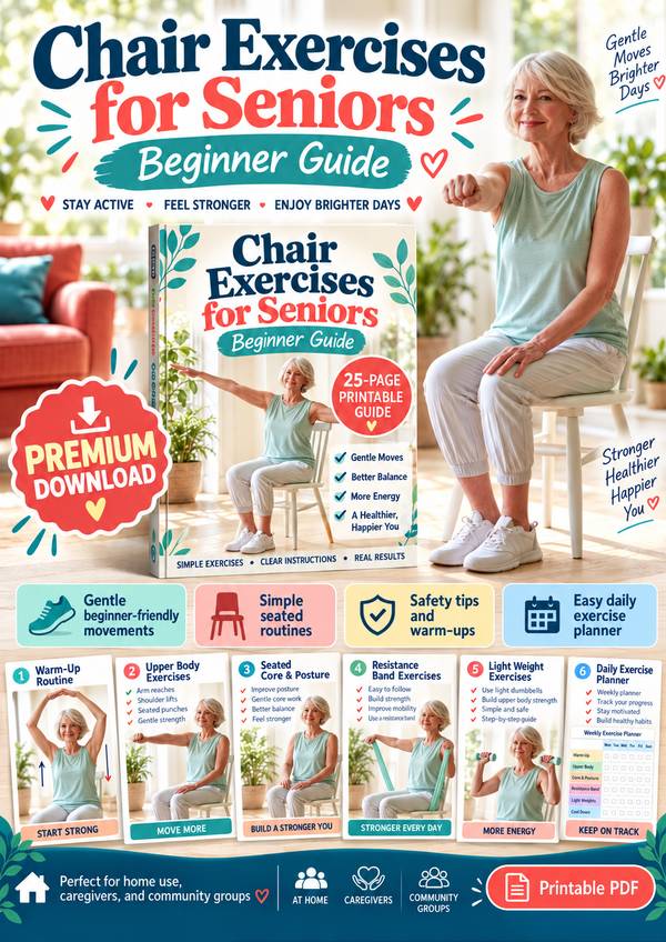 Chair Exercises for Seniors: Beginner Guide